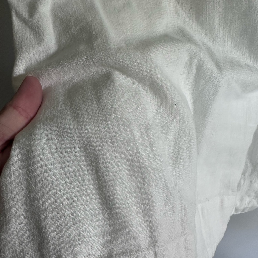 Abercrombie & Fitch White Linen Dress - Picture 3 of 5